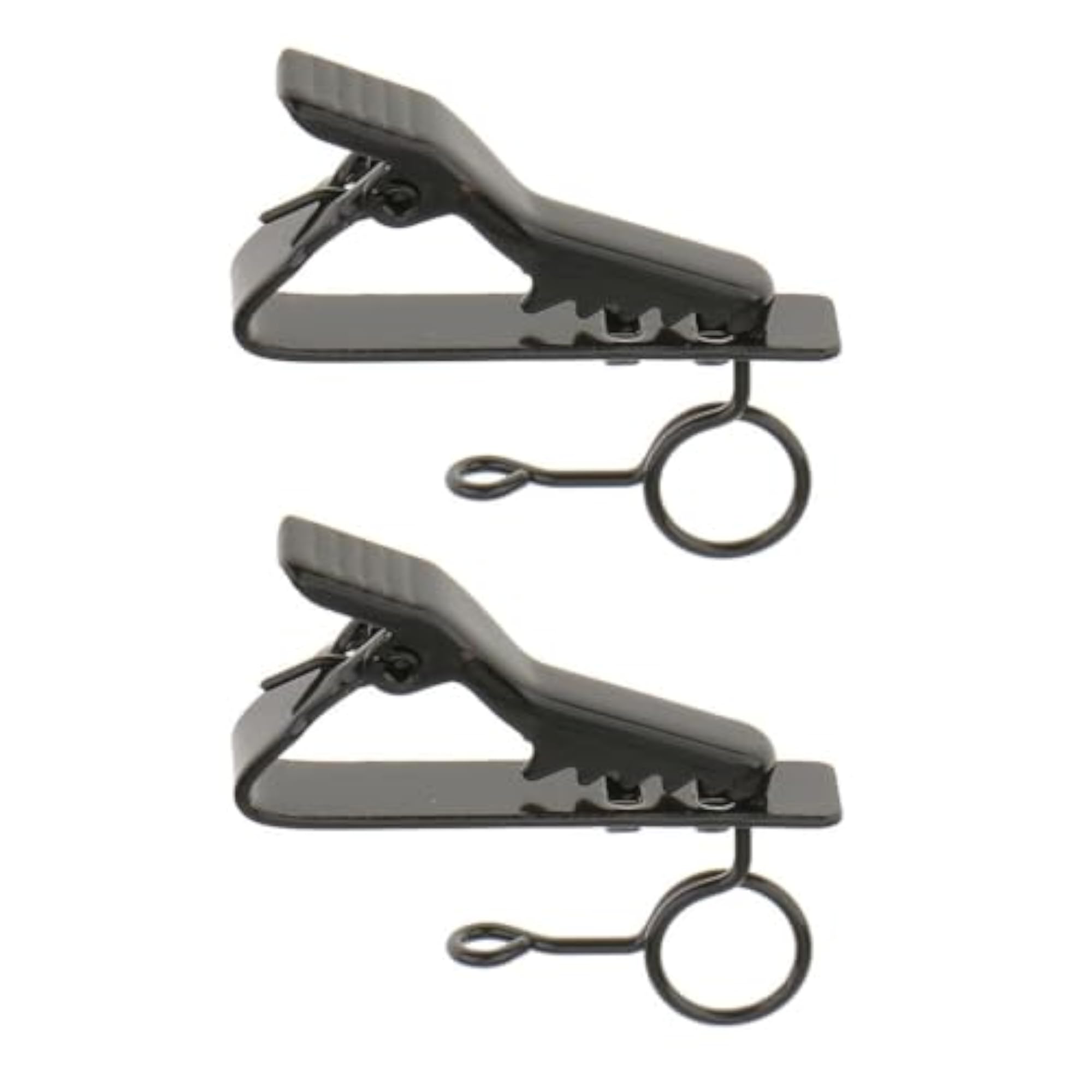 Black Mic Lapel Tie Clip for Lavalier Clip