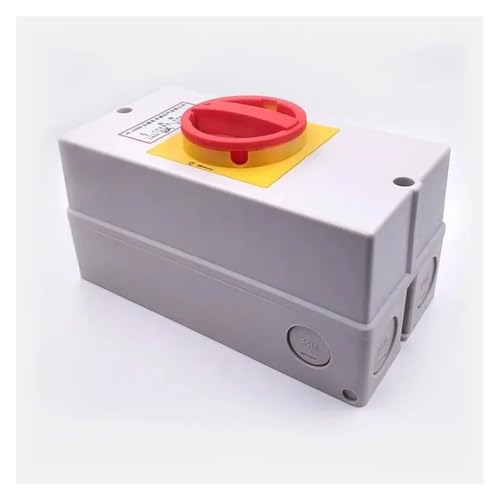 Interrupteur à cames pour sécuriser un moteur triphasé 380 V 40 A