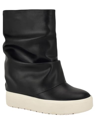 Guess Guinna Damenstiefel, mittelhoch, Schwarz 001, 39 EU