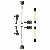 Front Suspension Kit Tie Rod End Ball Joint Sway Bar Link fits Mercury Capri 1982 1983 1984 1985 1986 2.3L 140cid L4, fits Mercury Capri 1982 1983 1984 2.3L 140cid L4 Turbocharged; Power Steering