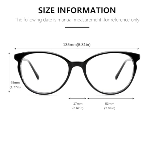 Image of Blue Light Blocking Glasses - Non Prescription Reading Glasses Can Replacement Prescription Lenses Computer Glasses