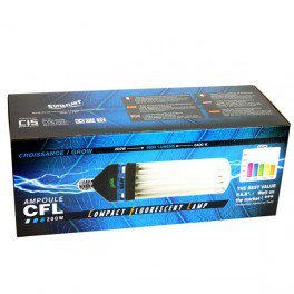 Ampoule CFL 8U 200w - 6400°K - Croissance - E40 - Superplant