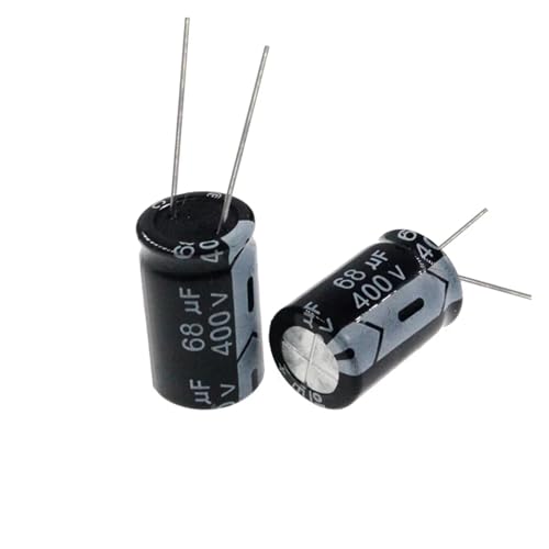 Condensateur électrolytique 400V 68uF 16x20mm radial pour composant électronique