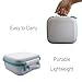 Thisness Travel Case for Nex Playground Secure Protection Lightweight Hard Shell Carrying Portable Storage Organizer with Handle, Nex Game Play System Accessories, Off White and Green