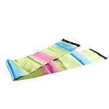 Durlo Truco de magia: Pañuelo de seda arcoíris de color negro para todas las edades (120 x 16,5 cm)