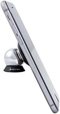 Magic Mag – Universal Car Mount Dashboard Magnetic Mobile CellPhone Dashboard Holder, 360º Rotating Cradle-less Mount Kit for iPhone, Samsung, Tablets, GPS and Android Devices