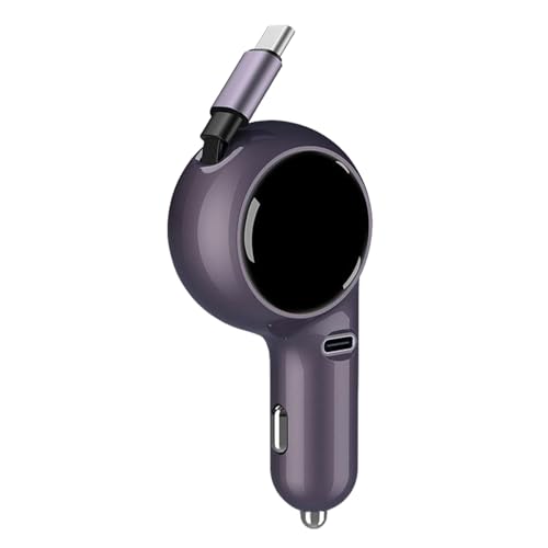 Cargador de coche, cargador rápido para coche, adaptador de cargador de coche, cargador de coche tipo C, carga ultra rápida, cargador de coche rápido multifuncional para teléfonos y tabletas