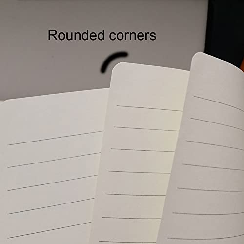 Yuree Spiral Notebook/Spiral Journal, Hardcover Spiral Lined Notebook, 140 Pages (70 Sheets) With Wide Ruled, A5, 8.4" X 5.9" #TOP5