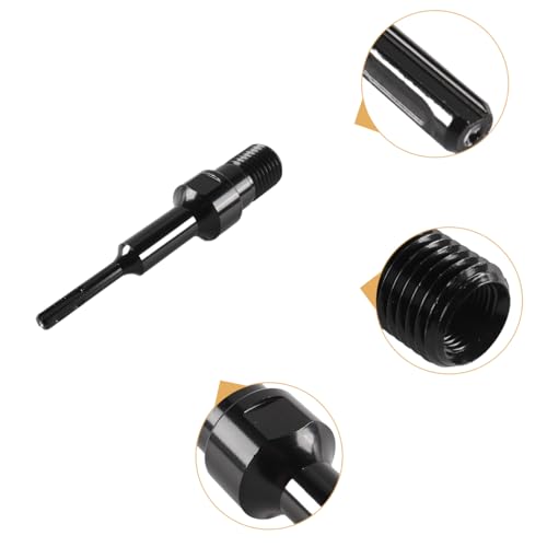 Orivin Wasserbohrer-Adapter SDS PLUS Schaft 1-1/4 UNC Schwarzstahl Zubehör Wandelt Schlagbohrer in Wasserbohrer um
