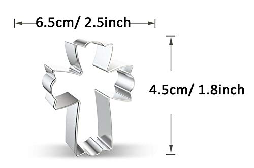 Wjsyshop Crucifix Cross Crucifixion Shaped Cookie Cutter - G #TOP1