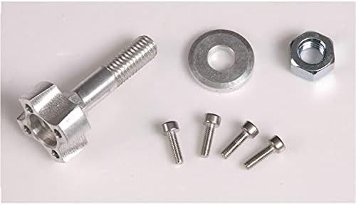 Pieza de repuesto para FMS 55.118 in 4.6 ft BF109 Motor Eje para 4250 KV580 Motor FMSDZ003 RC Avión Modelo Avión Avión Recambios Bf 109