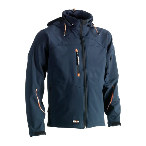 Herock 23MJC0902 Poseidon Veste softshell Bleu marine Taille M Cover