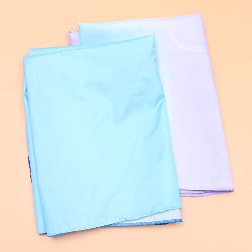 Amosfun 4 peças de corte de cabelo estilo vestido colorido acessório infantil capas aleatórias para