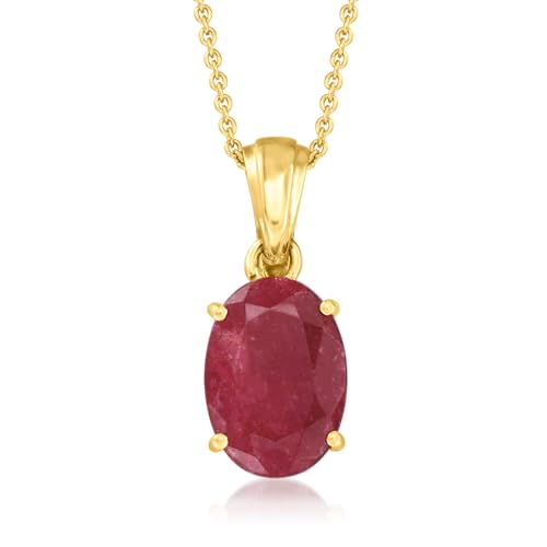 Ross-Simons 5.50 Carat Ruby Pendant...
