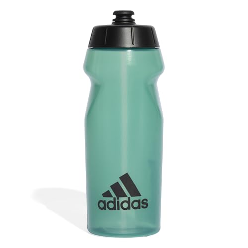adidas Unisex Performance Bottle 0.5 L, powder teal/black, One size adidas Unisex Performance Bottle 0.5 L, powder teal/black, One size