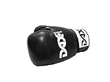 DAX Leder-Boxhandschuhe TT, schwarz 14oz