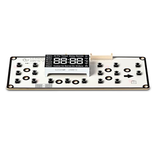 EBR89296401 Range Display Control Board Compatible With LG