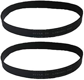 (2) Flat Belts Fits for Hoover 1JZ0900000 Upright Style 20 Belts Fit UH70055 & M12000