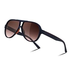 Not Polarized Blue Frame & Tea Lens