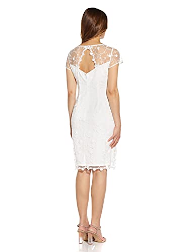Image of Adrianna Papell Women's Embroidered Sheath Dress