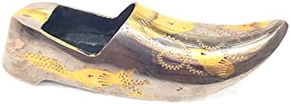 Soild Brass Black Antique Golden Shade Antique Shoes 2.05 inch Approx. image 5