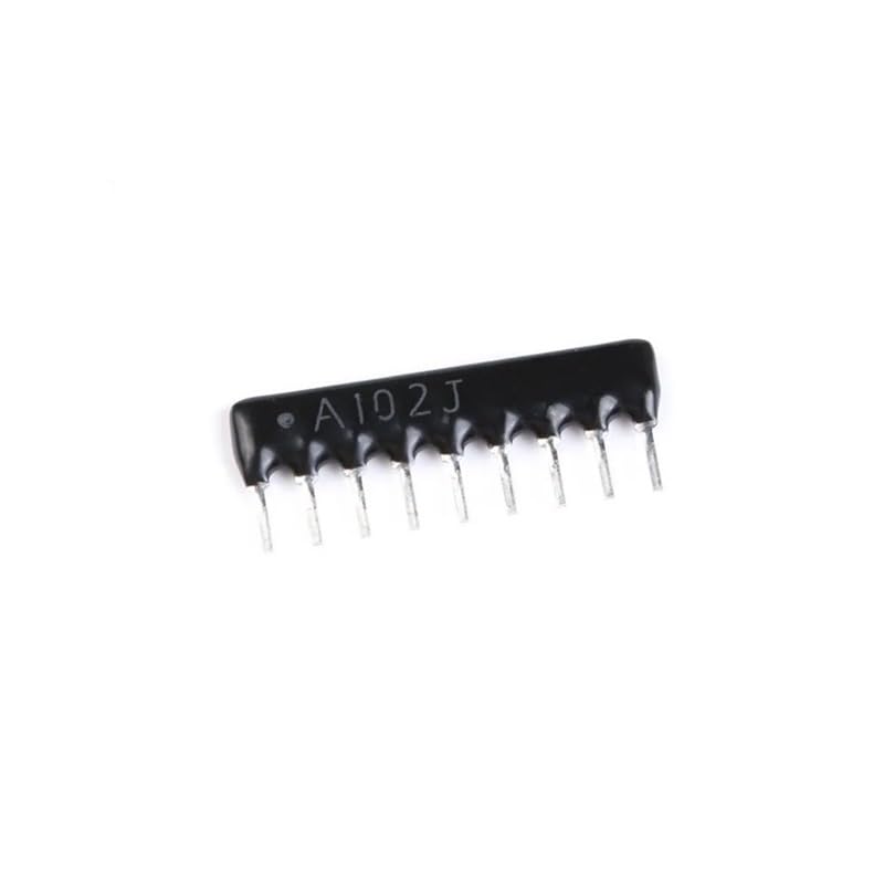 10pcs Dip Exclusion 9Pin Resistor Network Array A09 A103J 1K 1.5K 2K 3.3K 4.7K 5.1K 10K 22K 100K 100R 330R 470R 510R 680R ohm (A09-471JP 470R)