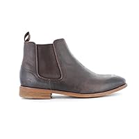 Dark Brown Chelsea Boots by Wild Rhino