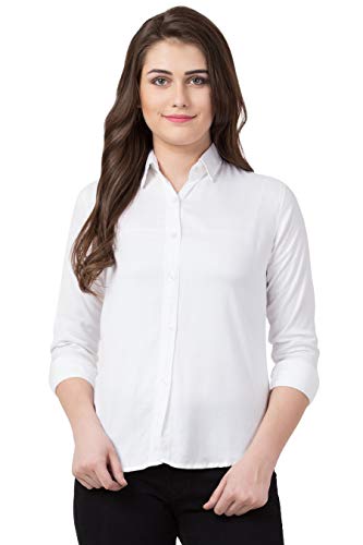 Image of FUNDAY FASHION Women's Rayon Blend Regular Fit Long Sleeve All Purpose Shirt