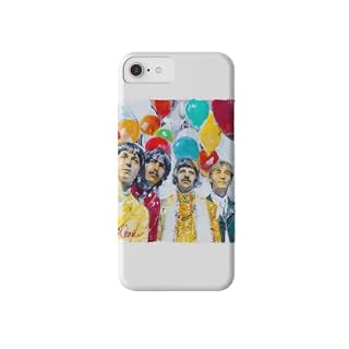 The Beatles Coque pour iPhone 13 Mini Blanc Cadeaux Marchandise Cadeaux pour Femme Homme Royaume-Uni - Les Beatles, Paul McCartney, John Lennon, RIngo Starr, George Harrison