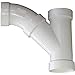 Genova Products 72520 Combination Tee-Wye Pipe Fitting, 2"