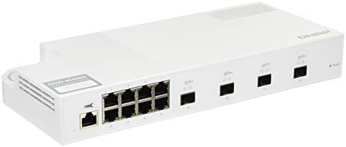 QNAP QSW-M408S 10GbE Managed Switch, with 4-Port 10G SFP+ and 8-Port Gigabit