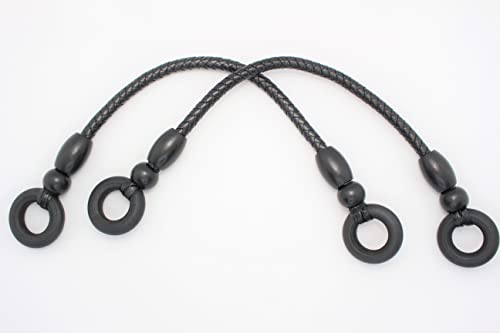 持ち手 バッグハンドル 取っ手 40cm 60cm PM-008 合成皮 ウッドビーズ木製 手芸用持ち手 バッグ手作り かばん作り かばん持ち手