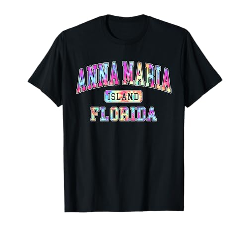 Anna Maria Island Florida Tie Dye Vacaciones familiares en la playa Camiseta