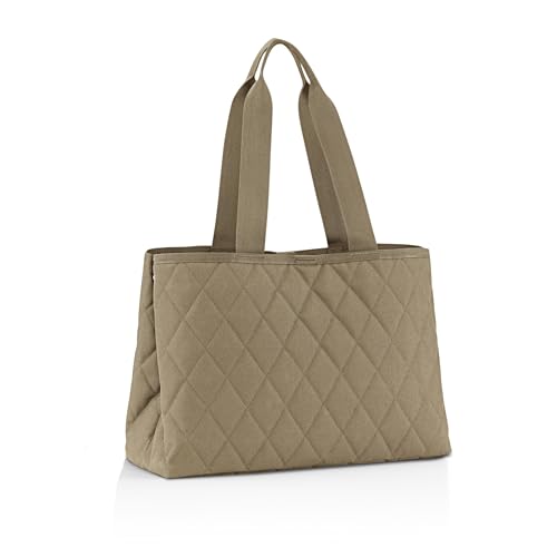 Gym bag Reisenthel Rhombus Olive grand sac cabas femme idéal pour le fitness et le shopping