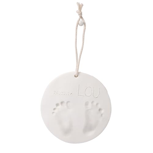 Tiny Love Pure Print, Kit Décoration Argile, Kit Empreinte Main Pied Bebe, Testé Dermatologiquement, Tout-en-Un, Souvenirs Créatifs, Tiny Creations