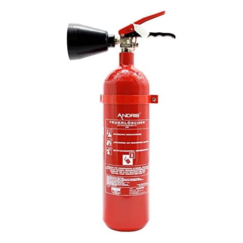 Feuerlöscher 2 kg CO2 Kohlendioxid EDV geeignet Cover