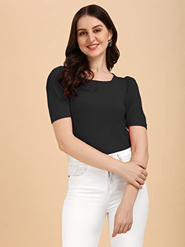 Image of Wedani Women's Solid Regular Fit Blouse