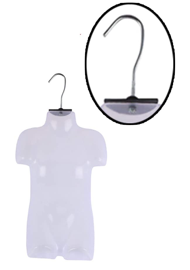 KALSUTANSHI ᵀᴹ : Metal Hooks for Hanging Display Dummies Used for Female | Male | Kids Cloth Dummy Hangers (10) 2