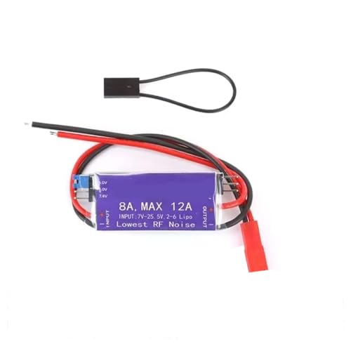 Módulo UBEC para servoelectrónica con salida ajustable de 5V a 7,4V 4