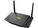 ASUS RT-AX56U AX1800 WiFi 6 Dual-Band WiFi Router, Lifetime Internet Security with AiProtection, Whole-Home WiFi with AiMesh