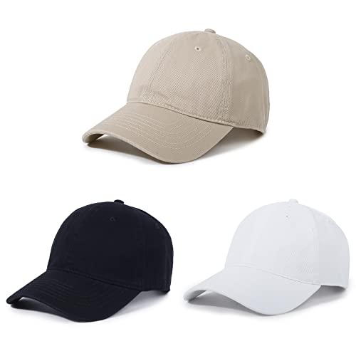 Image of Crazy Era Unisex Cotton Baseball Cap Plain Blank Dad Hat Adjustable Vintage Solid Hat
