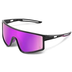 A-1pack-black Frame Purple Lens