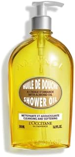 L'OCCITANE Luxury Size Almond Shower Oil 500ml| Almond Oil Luxury Body Wash| Moisturising and Nourishing