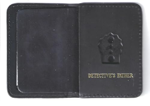 New York CITY DETECTIVE FATHER COURTESY MINI SHIELD AND ID WALLET