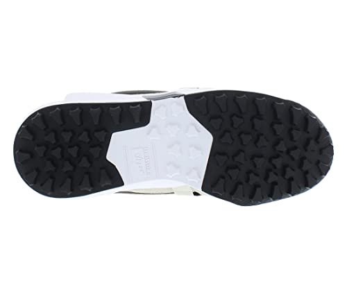 Onitsuka Tiger Tênis unissex Admix Runner sem cadarço, Creme/Vermelho, 11 Women/11 Men