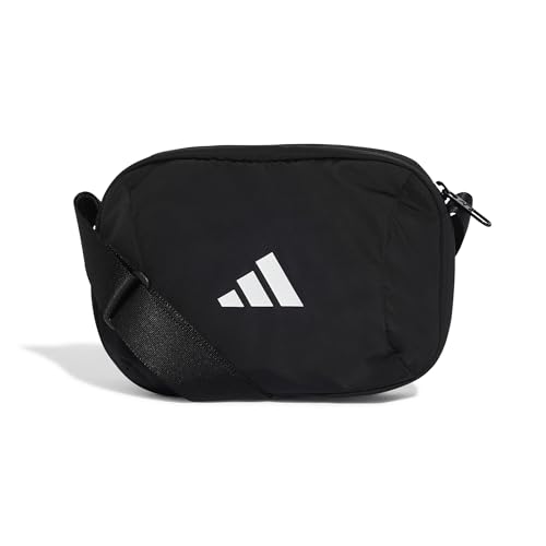 adidas Future Icons Shoulder Bag, Bolsas Unisex Adulto, Negro/Blanco, 1 Size