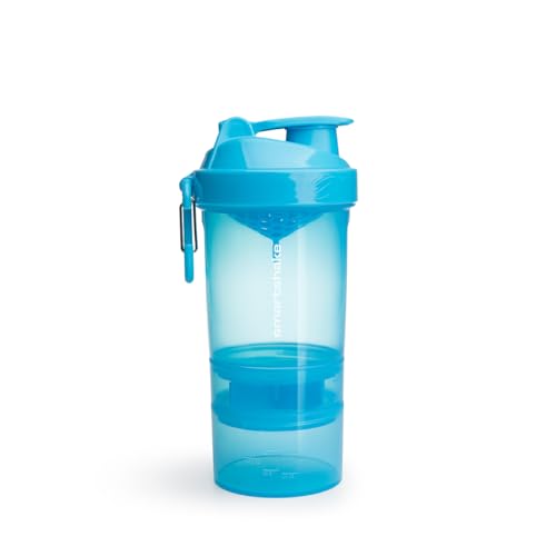 Image of SmartShake 10560101 Original 2Go Shaker, 600ml (Neon Blue)