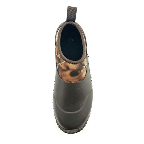 Image of SYLPHID Men's Garden Shoes Women's Rain Shoe Waterproof Neoprene Camp Booties for Camping, Lawn Care, Gardening and Yard Work