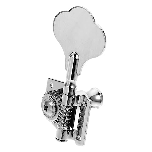 Yardwe 1 Set Metal Classic Bass String Tuning Peg Electric Machine Heads for Guitar Tuner Pegs