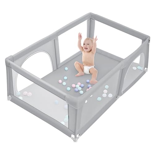 homewell Box per bambini, 180 x 120 cm, con 50 palline, playpen, box per...